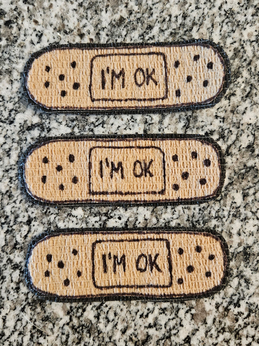 I'M OK band-aid