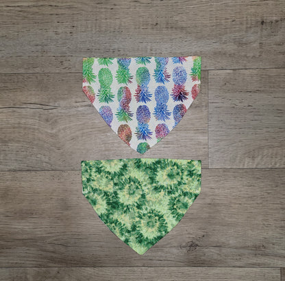 Pineapple & Tie-dye Bandana